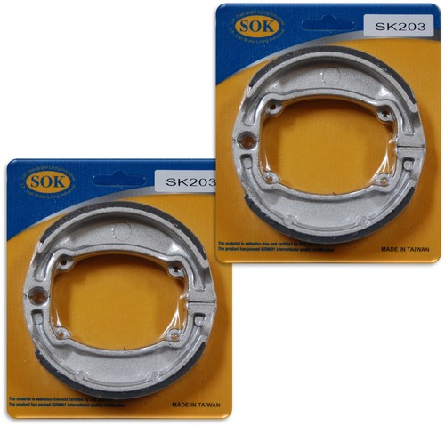 Front rear brake shoes - brake,