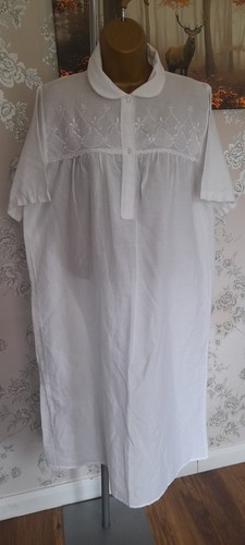 Vintage embroidered nightdress - vintage,