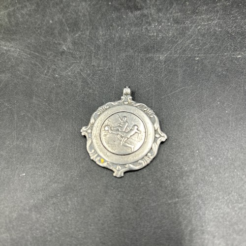 Solid silver fob - fob, medal