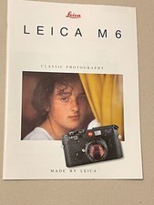 Leica M6, Product Brochure A4