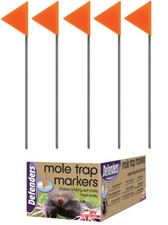 5 Mole Trap Flag Markers Hi