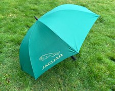 Jaguar Racing Green Auto Open Golf Umbrella 130cm Diameter