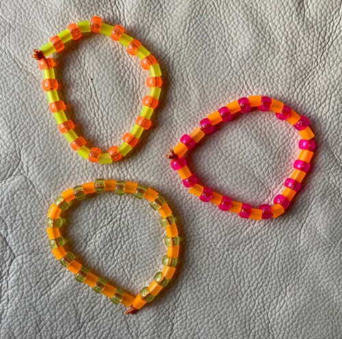 Orange yellow pink - yellow,
