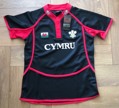 Child black rugby shirt - child, by