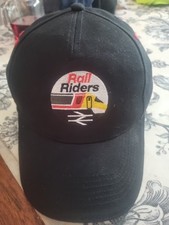 Rail Riders British Rail Black Embroidered Baseball Cap (VERY RARE)