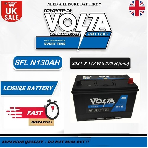 12v 130ah leisure battery deep - 12v,