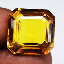 Rare 24.20 Cts Natural Yellow