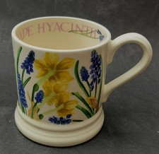 NEW EMMA BRIDGEWATER TETA-A-TETE & GRAPE HYACINTH 1/2 PINT MUG