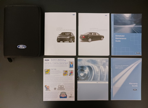 2006 ford 500 owners - owners, manual