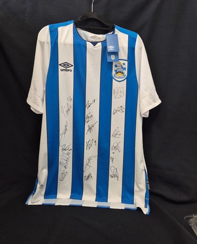 Huddersfield town signed - signed, shirt