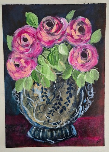 Acrylic art paper original - paper:,