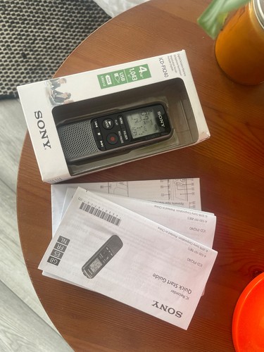 Sony digital voice recorder - voice,