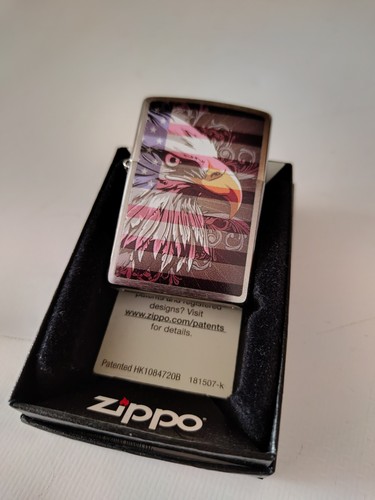Zippo lighter eagle flag - lighter-,