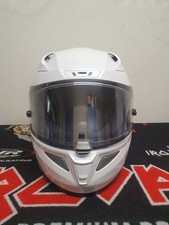 Hjc rpha 11 motorcycle helmet pearlescent white size medium