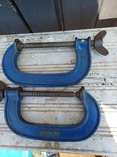 Vintage record no5 clamp - vintage,