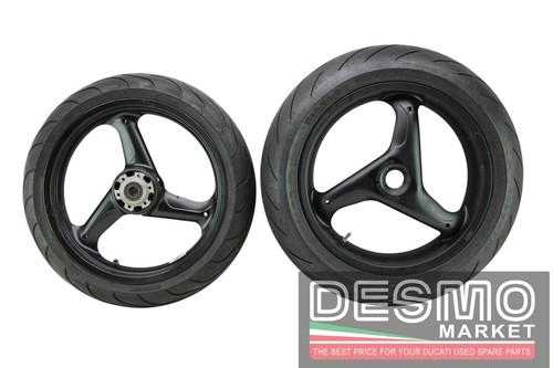 Pair spoke wheels ducati - 3-spoke,