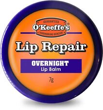 O'Keeffe's Lip Repair Balm Overnight 7g Pot Choice Of 1, 2 Or 3 Packs