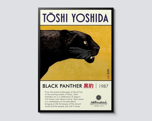 Toshi yoshida black panther - toshi,