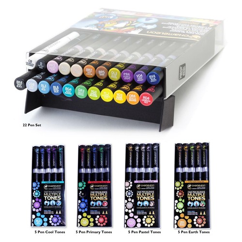 Chameleon color tones pen sets - color,
