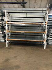 3 Bays Apex longspan Pallet Racking Storage-3 levels 600mm deep -£250 per bay