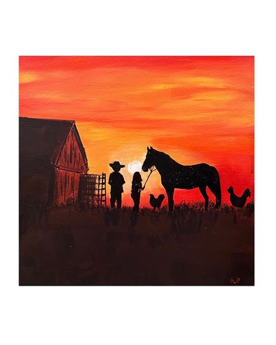 Country western barn - country,