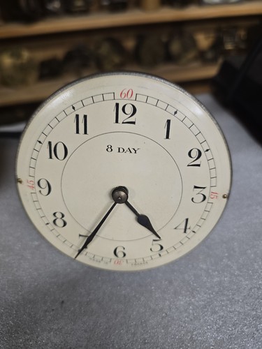Antique french clock mechanism - french,