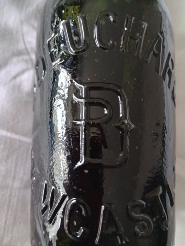 Antique green beer - beer, bottle