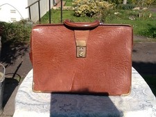 Vintage leather briefcase - vintage,
