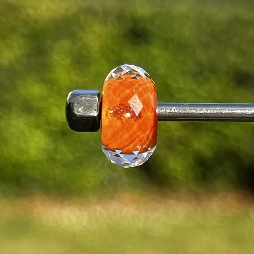 Trollbeads faceted murano - trollbeads,