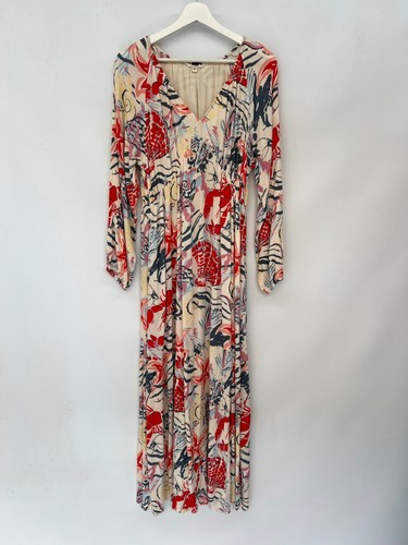 Fatface noelle sea scene maxi - sea,