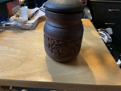 Handmade hand carved vintage - &, hand-carved