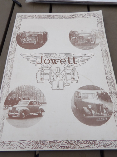 Jowett cars commemoarative - jowett,