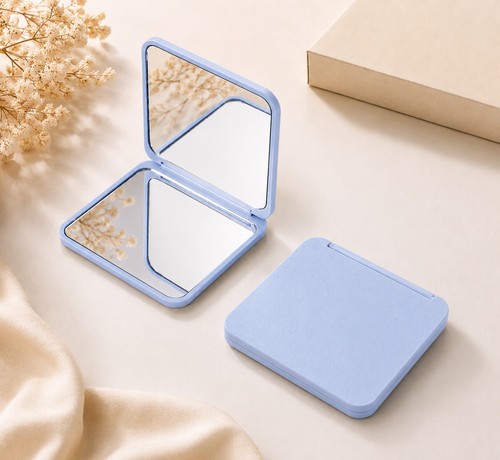 Mirror foldable travel - foldable, shaving