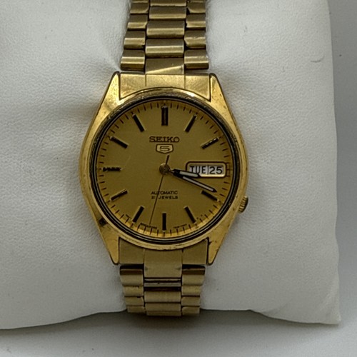 Vintage seiko gold tone - seiko, 5