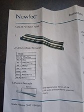 Newlec cat6 24 port patch