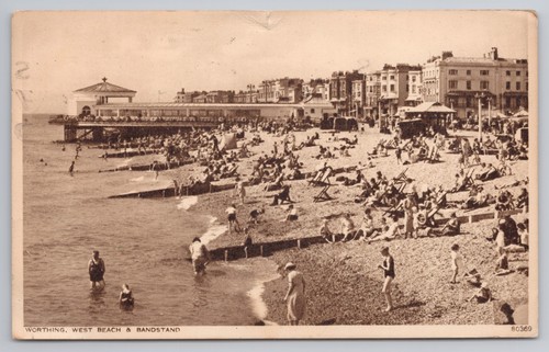 Worthing west beach bandstand - west,