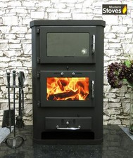 Wood Burning Oven Cooker Multi-fuel Stove Grande F 12kw 