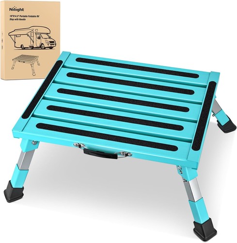 Nilight step stool - nilight, aluminum