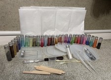 Epoxy Resin Craft  Accessories - Silicone Moulds, Craft Pigment/Dye Powder,sheet