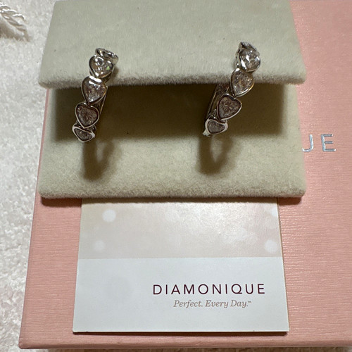 Diamonique 925 silver - silver, cz