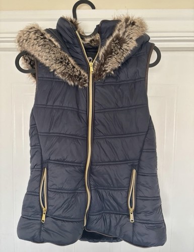 Blue firetrap gilet - blue,