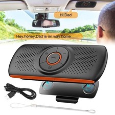Wireless Bluetooth Car Speaker Phone Hands-free MP3 Kit Sun Visor Clip Drive