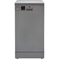 Beko DVS04020S Dishwasher Slimline 45cm 10 Place Silver E