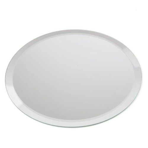 Bevelled circular mirror - bevelled,