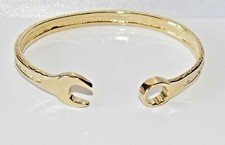  9CT GOLD ON SILVER MEN'S /