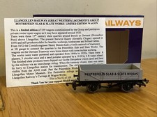 Dapol Llangollen Railway 4 Plank Wagon Pentrefelin Slab & Slate Limited Edition