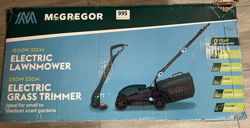 Lawnmower and grass - and,