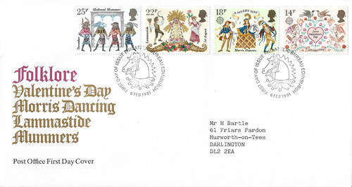 1981 folklore philatelic - folklore.,