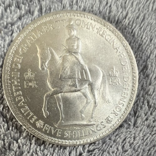 Elizabeth crown coin 1953 - ii,