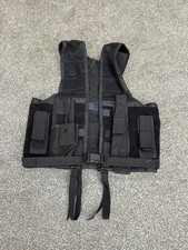 5.11 Tactical Black Nylon Mesh Vest Concealment Modular Vest Ex Police Security